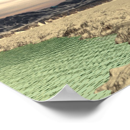 Poster de l'Alien Lander (Coin)