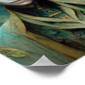 Poster de l'Alien Man Sci-Fi Art (Coin)