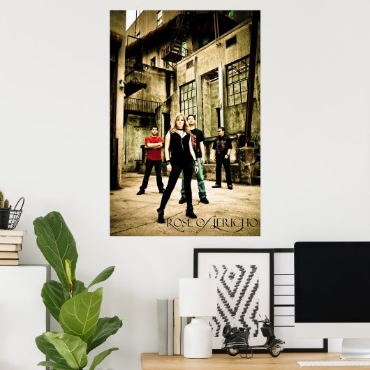 Poster de l'allée du groupe ROJ (Bureau à domicile)