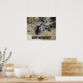 Poster de l'Alligator noir (Cuisine)