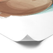 Poster de l'alphabet animal mignon (Coin)