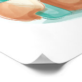 Poster de l'alphabet animal mignon (Coin)