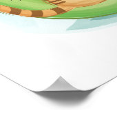 Poster de l'alphabet animal mignon (Coin)