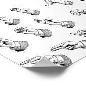 Poster de l'alphabet ASL (Coin)