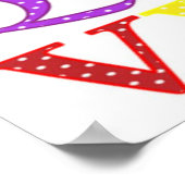 Poster de l'alphabet coloré (Coin)
