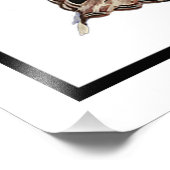 Poster de l'alphabet des papillons (Coin)