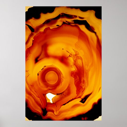 Poster de l'Amber Fire Rock Mineral (Devant)