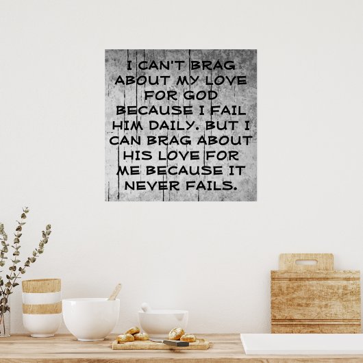 Poster de l'amour de Dieu (Cuisine)