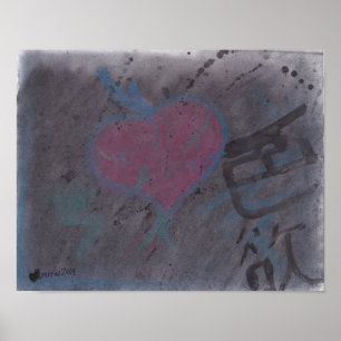 Poster de l'amour pour la soif