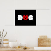 Poster de l'amour pour le chien (Cuisine)