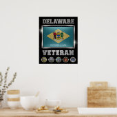Poster de l'ancien combattant du Delaware (Cuisine)