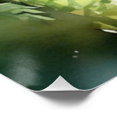 Poster de l'âne aquarelle (Coin)