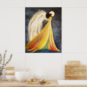 Poster de l'ange clair de lune (Cuisine)