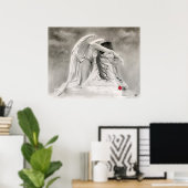 Poster de l'ange de pleurs (Bureau à domicile)