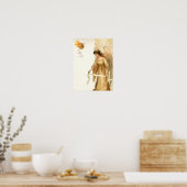 Poster de l'ange et des ornements de Noël (Cuisine)