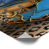 Poster de l'ange fée de Santha Celestial Tribal Sa (Coin)