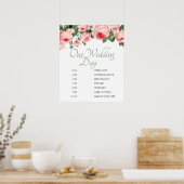 Poster de l'annexe du Mariage de rose rose vif (Cuisine)