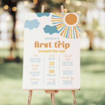 Poster de l'anniversaire du soleil