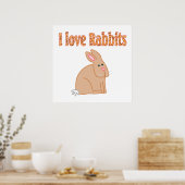 Poster de lapin (Cuisine)