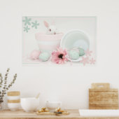 poster de lapin de pâques (Cuisine)