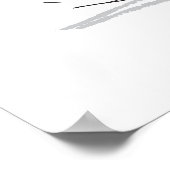 Poster de lapin mou (carotte à pinceau) (Coin)