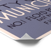 Poster de l'APM des aéroports municipaux de New Yo (Coin)