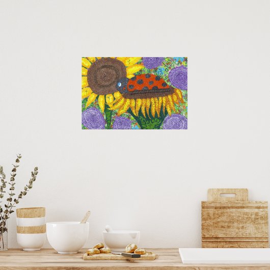 Poster de l'après-midi de Ladybug (Cuisine)