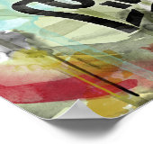 Poster de l'aquarelle de Bismillah (Coin)