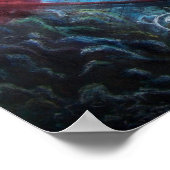 Poster de l'aquarelle Fender Strat (Coin)