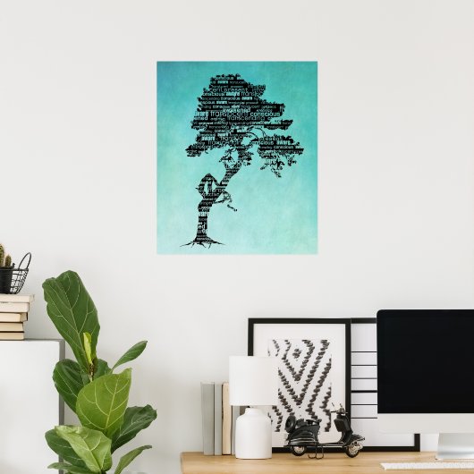 Poster de l'arbre Bodhi/Imprimer (Bureau à domicile)