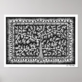 Poster de l'arbre de chant (Devant)