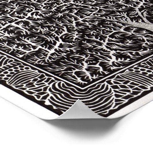 Poster de l'arbre de couchage (Coin)