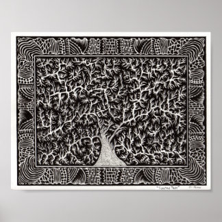 Poster de l'arbre de couchage