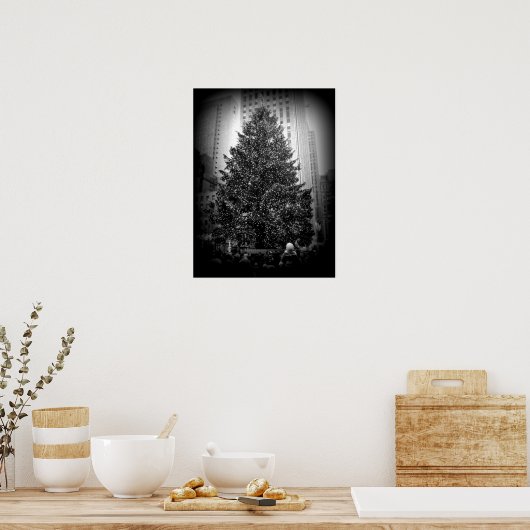 Poster de l'arbre de Noël Rockefeller (Cuisine)
