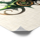 Poster de l'arbre de Noël Steampunk (Coin)