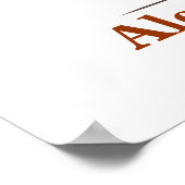 Poster de l'arbre de signature mariage - Automne n (Coin)