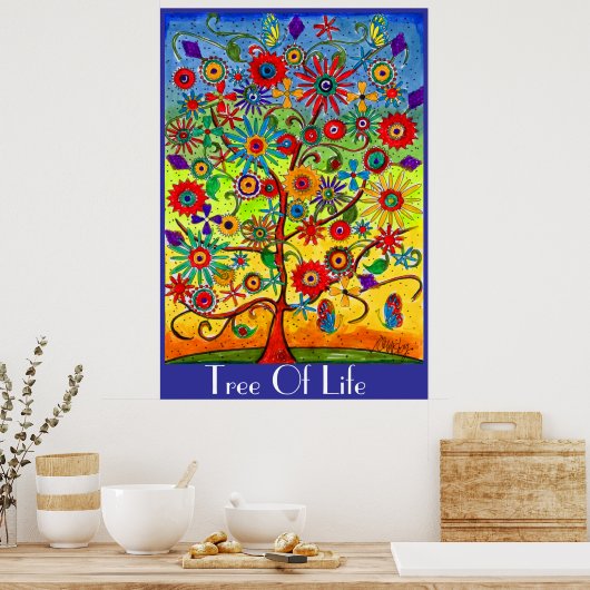 Poster de l'arbre de vie (Cuisine)