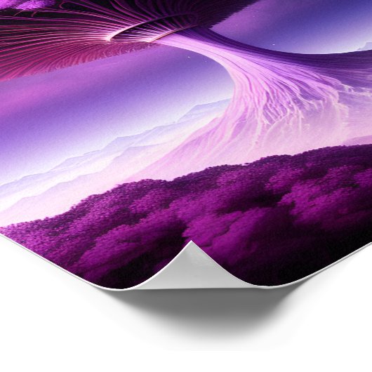 Poster de l'arbre des champignons (Coin)