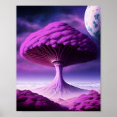 Poster de l'arbre des champignons (Devant)