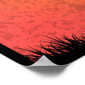 Poster de l'arbre d'Halloween éffrayant (Coin)