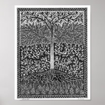 Poster de l'arbre du matin