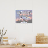 Poster de l'arbre généalogique Transparent Purple  (Cuisine)