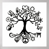 Poster de l'Arbre Mondial de la Paix