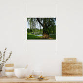 Poster de l'arbre solitaire (Cuisine)