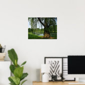 Poster de l'arbre solitaire (Bureau à domicile)