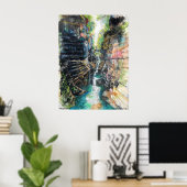 Poster de l'arlson Watkins Glen Gorge (Bureau à domicile)