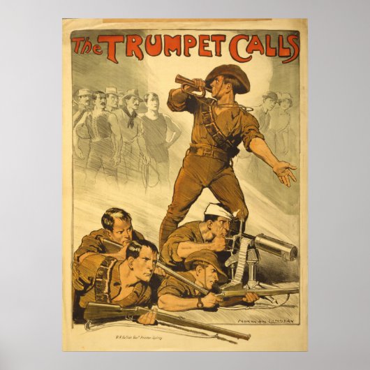 Poster de l'armée australienne de la Première Guer (Devant)