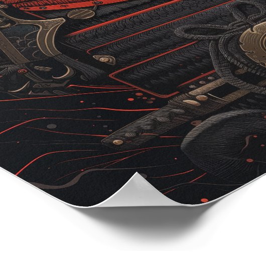 Poster de l'armure de Samouraï japonais (Coin)