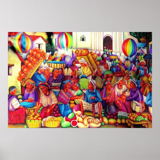 Poster de l'art au Guatemala (Devant)