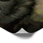 Poster de l'art nature Saumon Pêche Ours Art Impri (Coin)